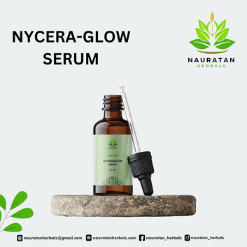 Nauratan Herbal Radiance Bundle: Night Care Cream & NYCera Glow Serum